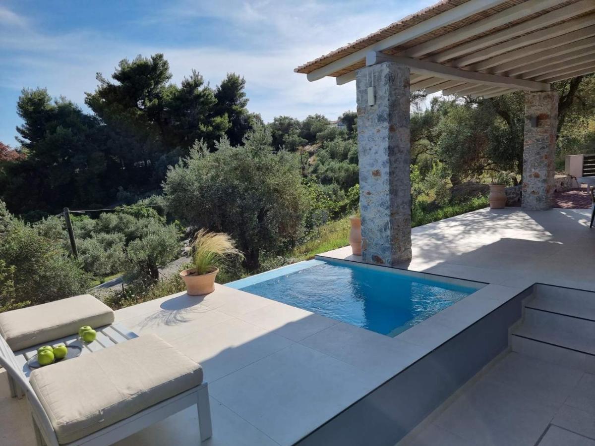 Stone Build Suite With Private Pool Колиос Экстерьер фото