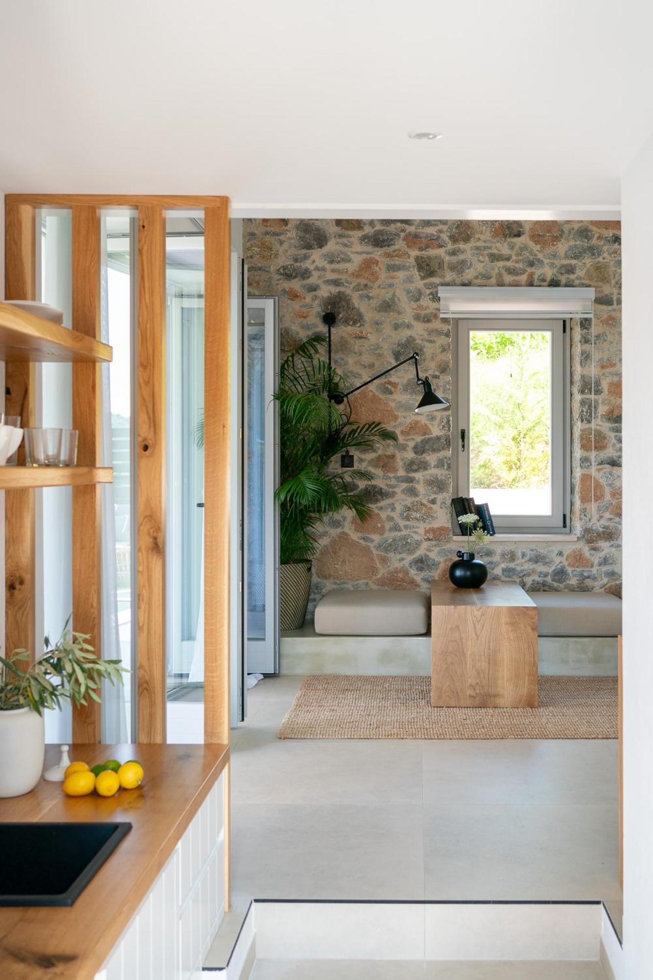 Stone Build Suite With Private Pool Колиос Экстерьер фото